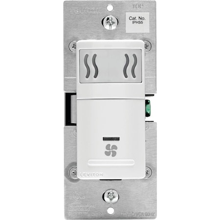 Leviton White 120VAC Humidity Sensor R02-DHS05-1LM